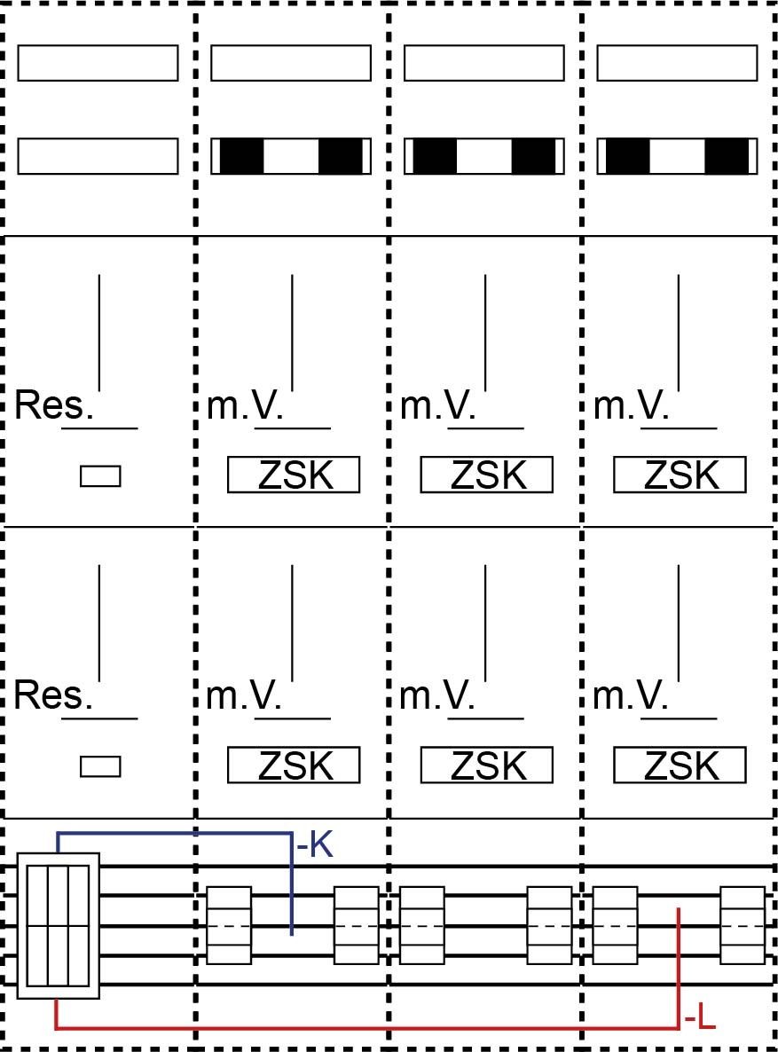 Querverdrahtungssatz ARLUX25-L
