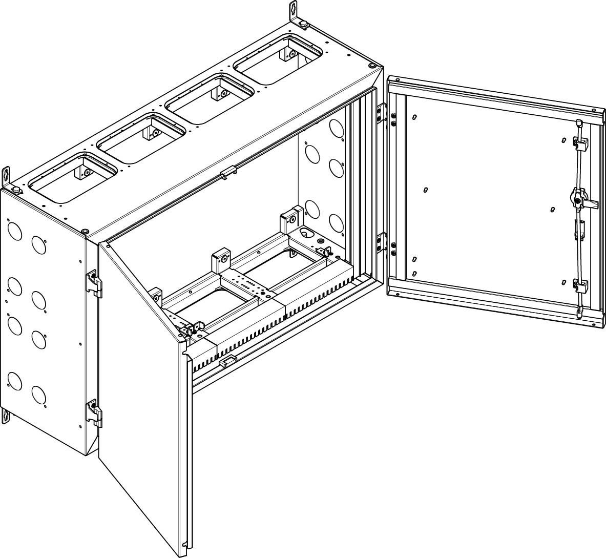 Wandgehäuse NT44E