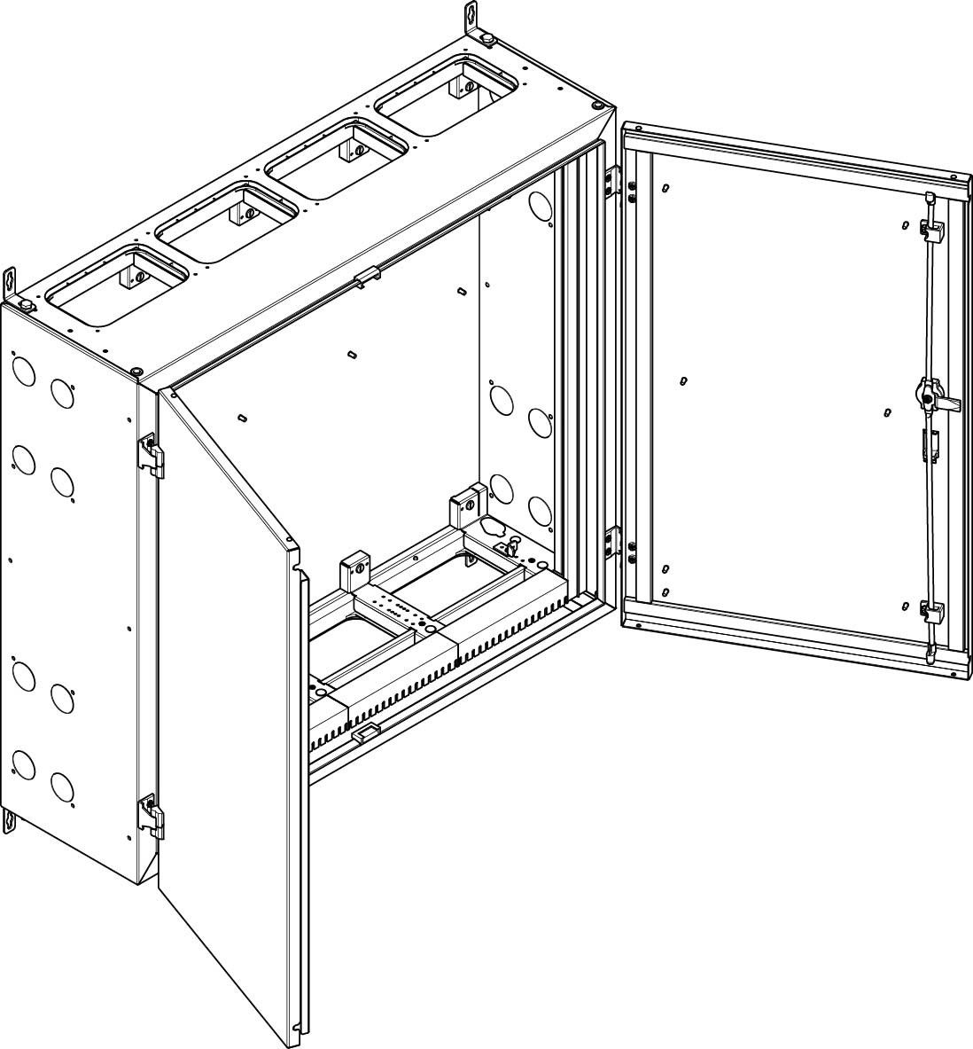 Wandgehäuse NT46P