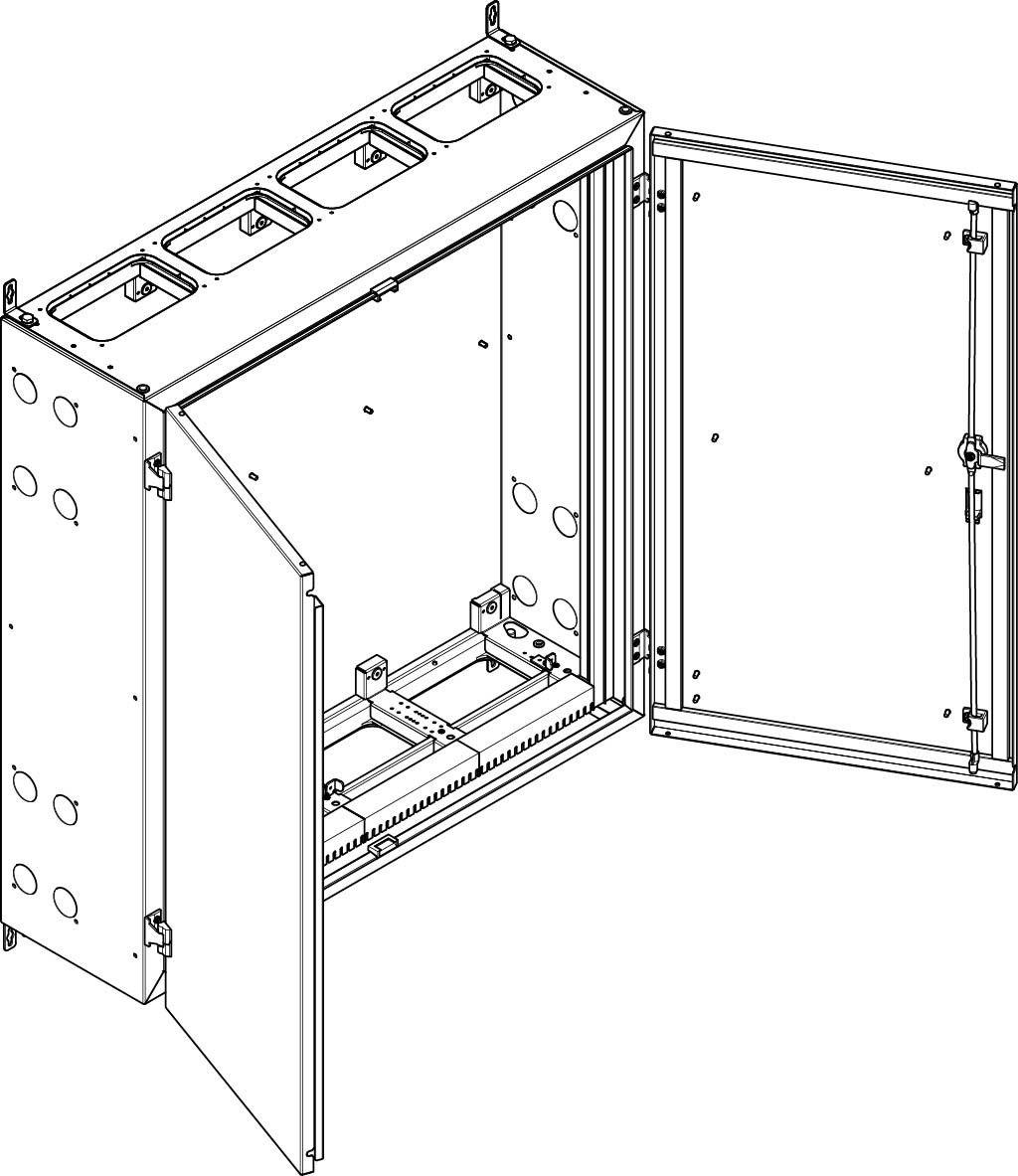Wandgehäuse NT47E