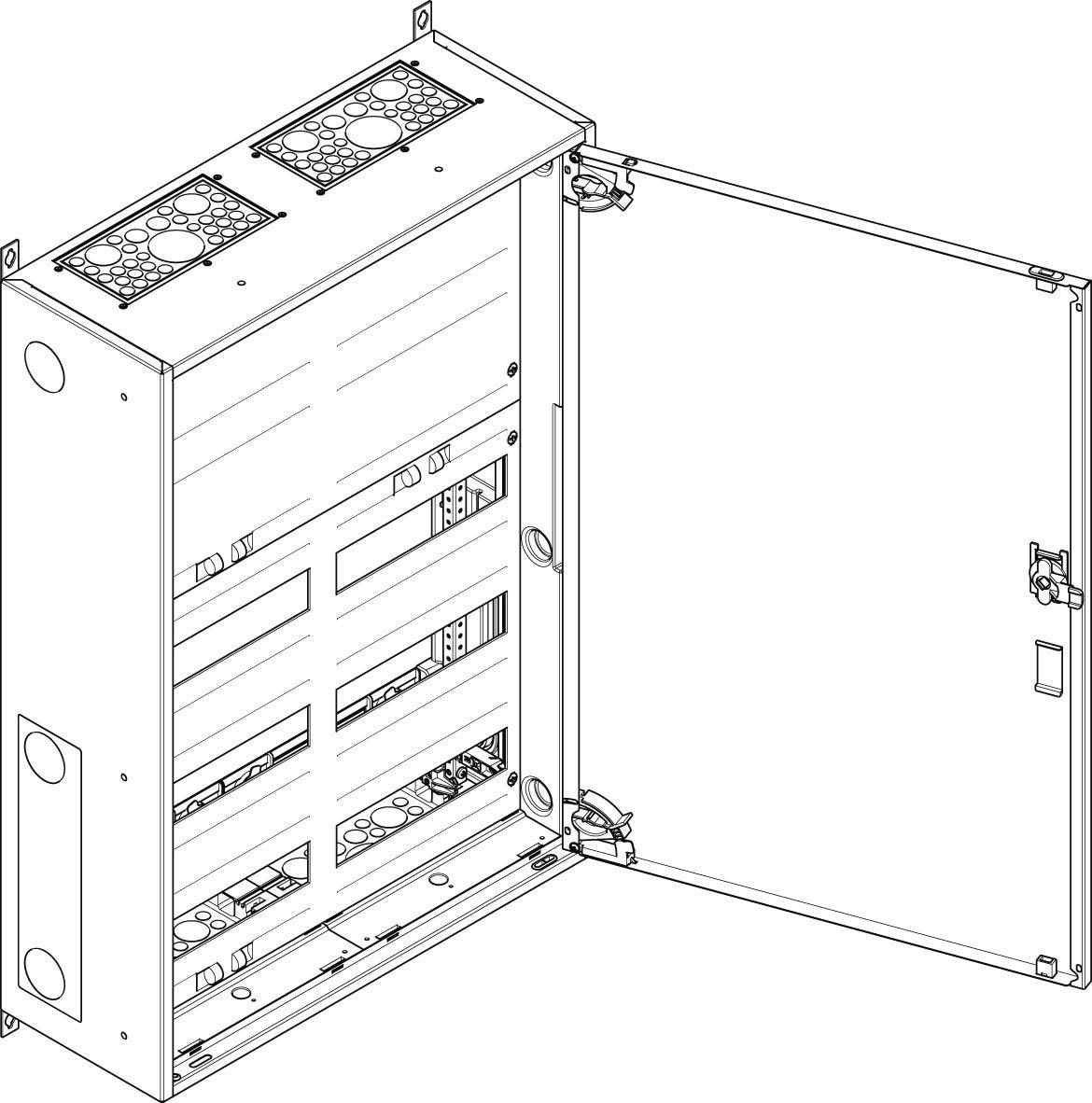 Wandgehäuse S25RK032