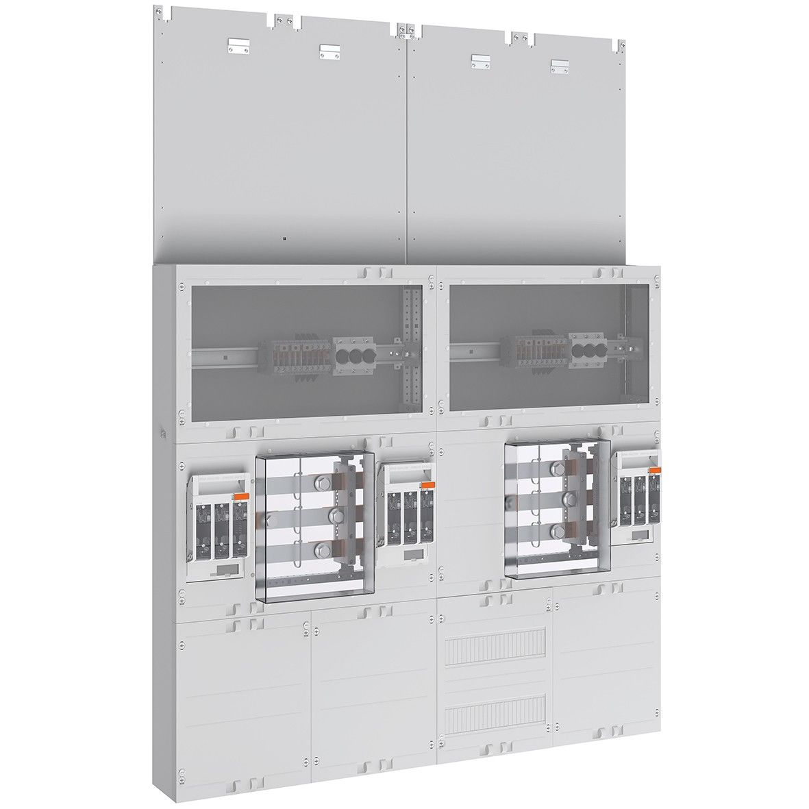 Zähler-Wandlerfeld 2x100A ZW409X2051