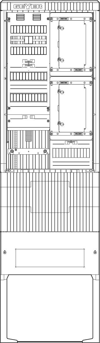 Zähleranschlusssäule SZ205ZA2501