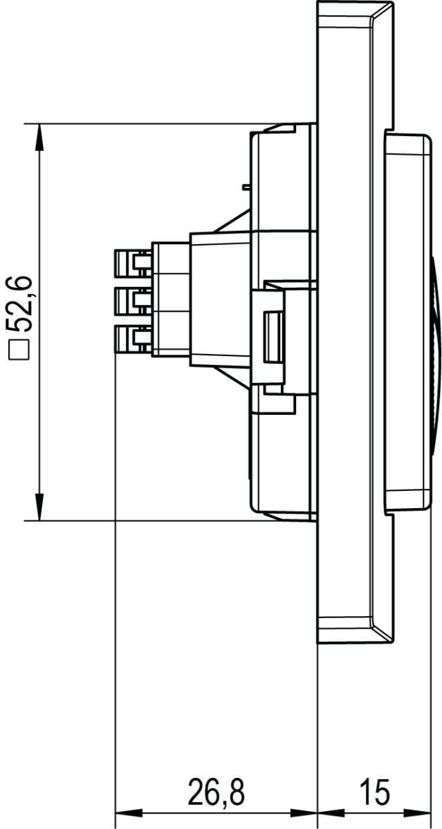 Raumtemperaturregler RTBSU-401.202#00