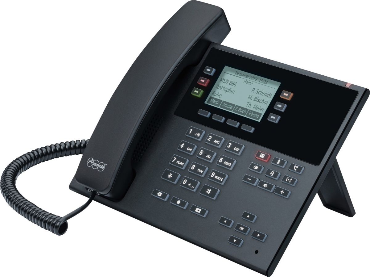 SIP-Systemtelefon COMfortel D-110 sw