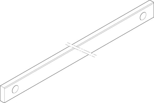 Cu-Schiene XCUW135B