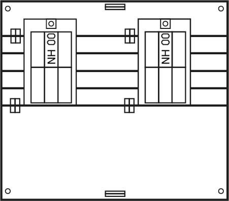 Sammelschienen-Feld PAR354N