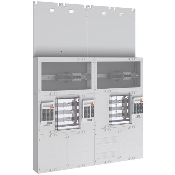 Zähler-Wandlerfeld 2x100A ZW409X2051
