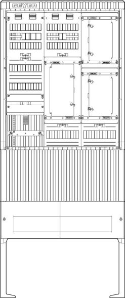 Zähleranschlusssäule SZ207ZA3501