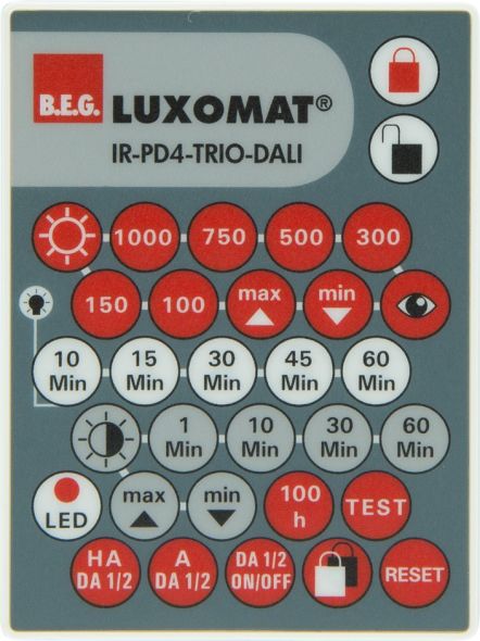 IR-Fernbedienung IR-PD4-TRIO-DALI