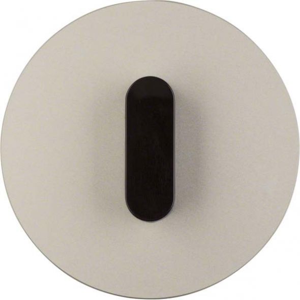 Abdeckplatte 1001208400 schwarz glänzend alu eloxiert