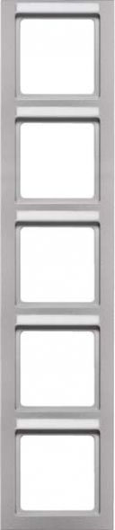 Rahmen 5-fach 10556094 alu samt
