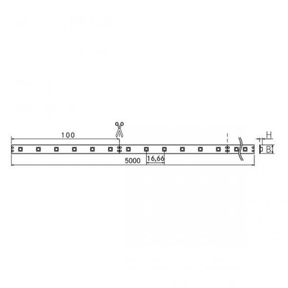 LED-Flexband 5000mm 15201006