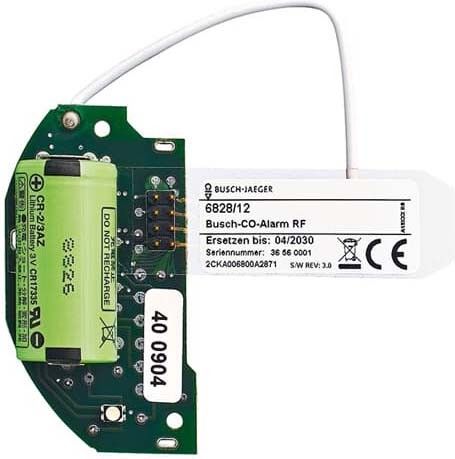 Busch-CO-Alarm RF 6828/12