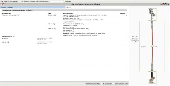 Erdungs u. Kurzschließseil EKV1+170VFZ17TJ