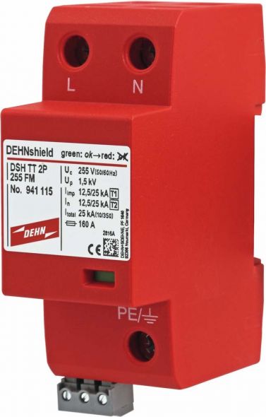 Kombiableiter DEHNshield DSH TT 2P 255 FM