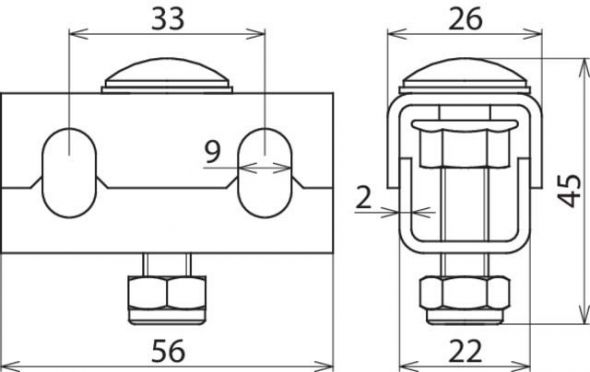 PA-Klemme 306201
