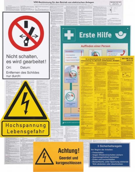 Warn-/Hinweisschildersatz WHSS EA K#700050
