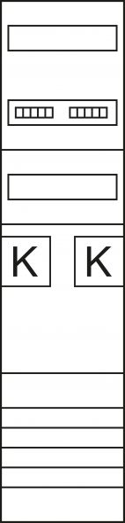 Komplettfeld ZH3ET22N eHz 1-feld