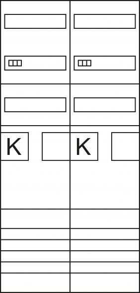 Komplettfeld ZK3EL22 eHz 2-feld