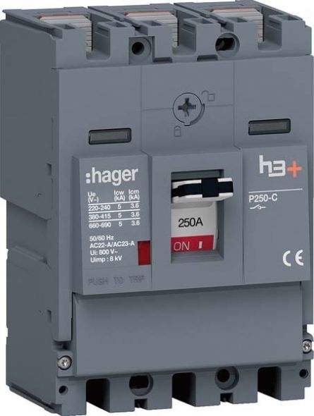Lasttrennschalter h3+ P250 HCT250AR