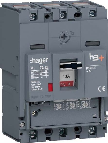 Leistungsschalter h3+ P160 HES040GC