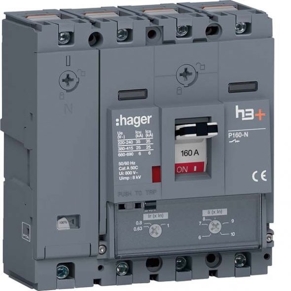 Leistungsschalter h3+ P160 HHS161DC
