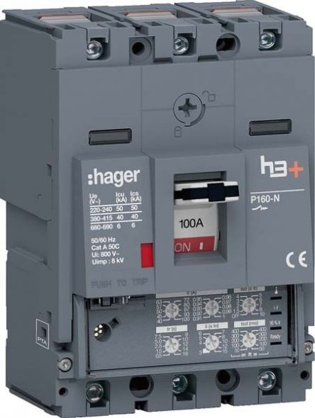 Leistungsschalter h3+ P160 HNS100JC