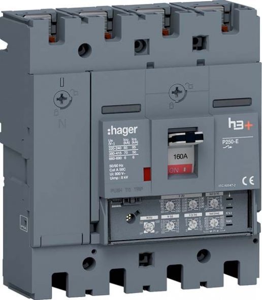 Leistungsschalter h3+ P250 HET161JR