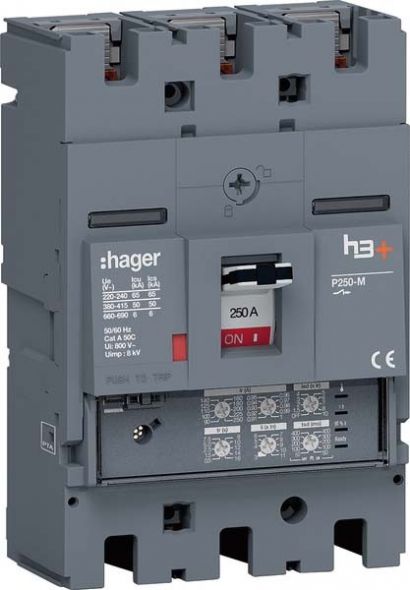 Leistungsschalter h3+ P250 HMT250JR
