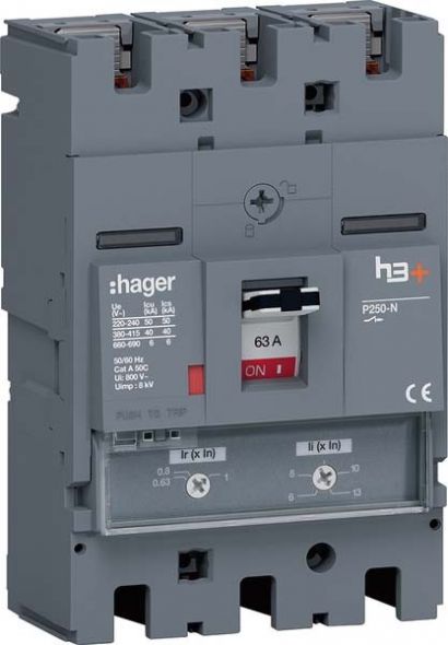 Leistungsschalter h3+ P250 HNT063DR