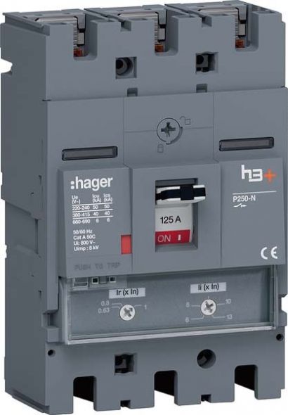 Leistungsschalter h3+ P250 HNT125DR