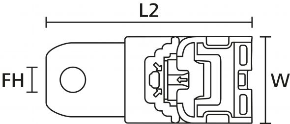 Befestigungelement RCA180SM10 PA66