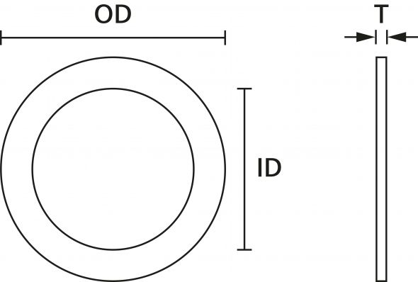 Dichtungsscheibe AFWS-PG21 VF RD 10