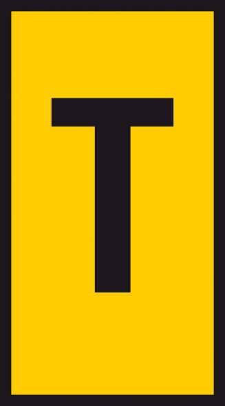 Etiketten CWMS-T-260-YE