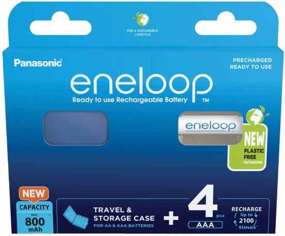 Akku Micro AAA eneloop BK-4MCDEC4BE(VE4)