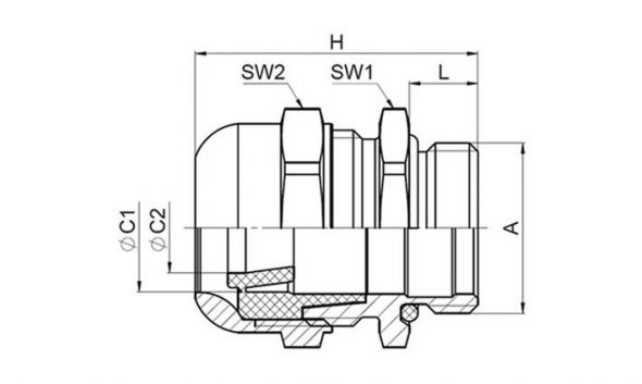 Kabelverschraubung K257-1050-00