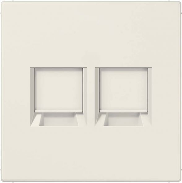 Abdeckung 2-fach LS1969-25WE