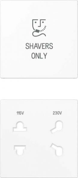 Abdeckung 2fach SO A 7522 WW PL