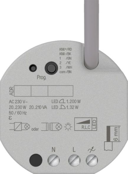 KNX-Univers.-Dimmaktor 1-f 39001 1S U