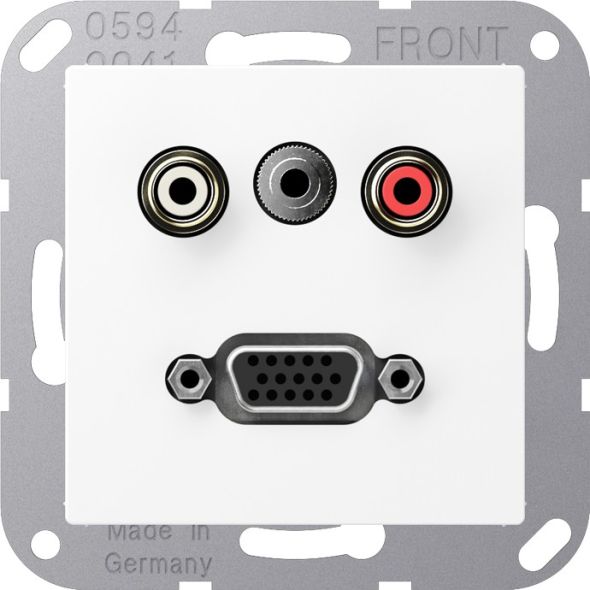 Multimedia-Anschlusssystem MA A 1072 WWM