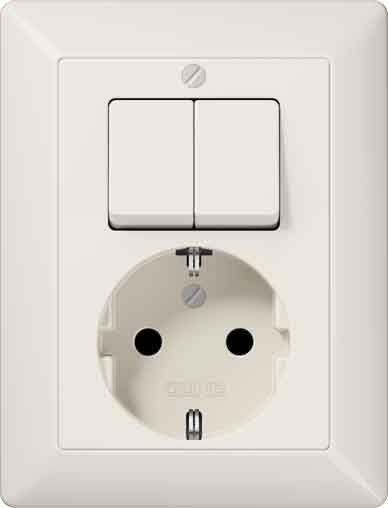 Schalter+Steckdose AS5575EU