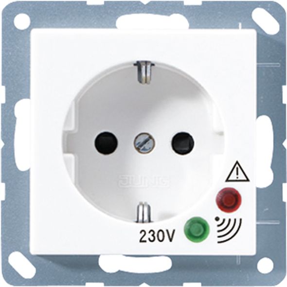 SCHUKO-Steckdose A 521 UF WW