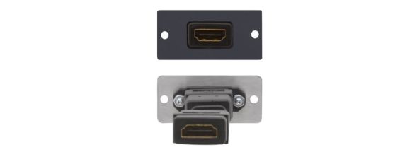 Wandplatten-Einsatz W-H(W-HDMI)(W)