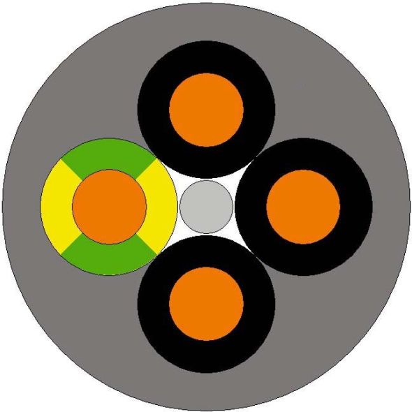 Ölflex Classic 110 10G1,0mm² 1119210 R100