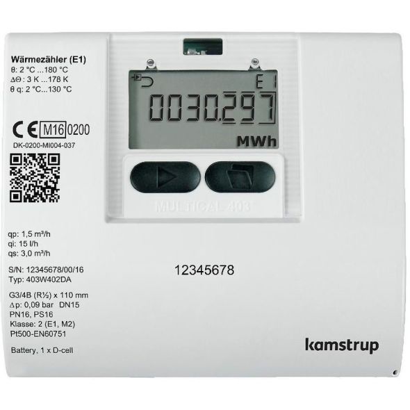 KNX-Wärmengenzähler KAM-MC403 #84705