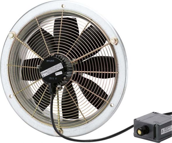 Axial-Wandventilator DZS 20/2 B E Ex e