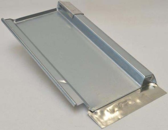 Metalldachplatte Typ Ton 265 MTP-T-265-SG stahlblech-schwarzgrau