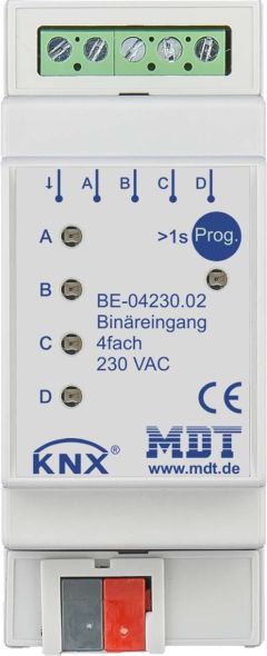 Binäreingang 4-fach 2TE BE-04230.02