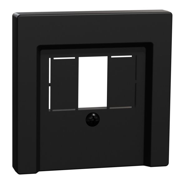 Zentralplatte sw matt MEG4250-0403